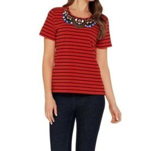 NWOT BROOKE SHIELDS TIMELESS  TEE